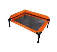 Fenteer Lit surélevé pour Chien, Antidérapant, avec Appui-tête Incliné et Maille Respirante, pour Chiens de Petite et Moyenne Taille. Idéal pour Balcon, S