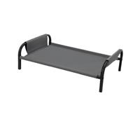 Fenteer Lit surélevé pour Chien avec Système de Refroidissement et Assemblage Rapide, Gris