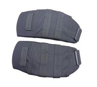 Fenteer Lot 2 Coussinets Ceinture Sport, Soutien Robuste et équilibré, Accessoire Rechange pour Ceinture Lombaire, Vertical Noir