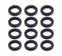 Fenteer Lot de 12 œillets Passe-câbles En Caoutchouc pour La Protection Des Câbles électriques. Remplace Directement Les Anciens œillets. Accessoire Portable, Diamètre intérieur 1 pouce