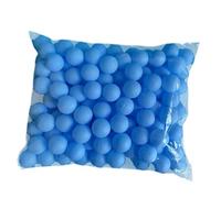 Fenteer Lot de 150 Boules de Tombola de 40 Mm, Polyvalentes, de Remplacement, pour Jeux de Bingo, Petites, pour Jeux de Piscine, Jouets pour Chats, Décoration, Bleu Clair