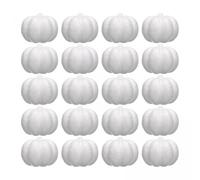 Fenteer Lot de 3 Citrouilles En Mousse de 20 Pièces, Cadeaux pour Enfants, Loisirs Créatifs pour Halloween, Mariage, Extérieur