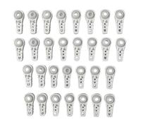 Fenteer Lot de 30 Roulements à Billes Durables, Pièces de Rechange Pratiques et Accessoires