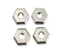 Fenteer Lot de 4 coupleurs de pneus pour voiture télécommandée, pièces de rechange compactes pour 18103 à l'échelle 1/18