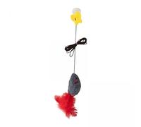 Fenteer Lot de 6 Jouets pour Chat à Suspendre sur Une Porte - Jouet Sonore - Cadre de Porte Rétractable - Jouet Interactif pour Chat D'intérieur