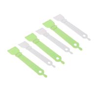 Fenteer Lot de 6 Mangeoires pour Chat Mignonnes avec Cuillère pour Collation et Nourriture Humide