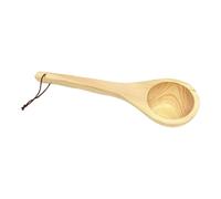Fenteer Louche de Sauna, Cuillère En Bois Polyvalente, Prise En Main Confortable, Portable et Pratique