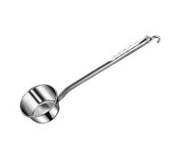 Fenteer Louche En Acier Inoxydable avec Manche Long Dipper à Eau pour Jardin Cuillère à Porridge Métallique Ustensile pour Cuisine Fonction Ergonomique Convie, M