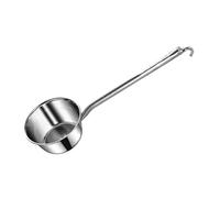 Fenteer Louche En Acier Inoxydable avec Manche Long Dipper à Eau pour Jardin Cuillère à Porridge Métallique Ustensile pour Cuisine Fonction Ergonomique Convie, Xl