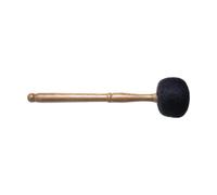 Fenteer Maillet pour Bol Chantant En Bois Percussion Bâton Poignée Ergonomique Outil Manuel Unique Son Harmonieux Portable Adapté Aux Musiciens Méditation Pra, Noir