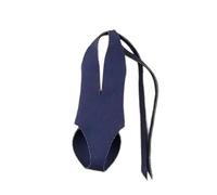 Fenteer Maillot de Bain pour Figurine Costume de Collection Justaucorps de Modélisme Vêtements D'Habillage Tendance En Tissu Souple Adapté pour Les Poupées E, Bleu Marine
