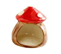 Fenteer Maison en Céramique pour Hamster, Cachette, Accessoires Créatifs pour L'extérieur, en Forme D'écureuil, et, L