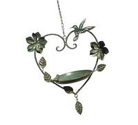 Fenteer Mangeoires à Oiseaux Suspendues, Multifonctionnelles avec Cloche pour Le Jardin