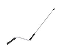 Fenteer Manivelle Store Rétractable Aluminium Poignée Télescopique pour Store Manche de Rotation pour Abri Pluie Manche Pliant pour Store de Camping-car Stru, 1.5 Mètre