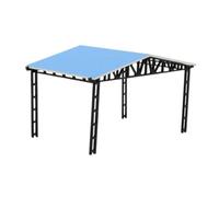 Fenteer Maquette Miniature D'abri de Voiture à L'échelle 1:64 Ou 1:87 pour L'exposition de Modèles Réduits de Voitures.