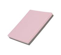 Fenteer Mat de Pilates avec Protection pour Genoux, Rose Gris