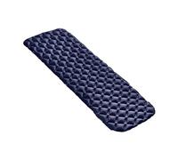 Fenteer Matelas Gonflable Tapis de Couchage Camping Léger Portatif Pliable Confortable Résistant en Nylon Adapté Au Camping Randonnée Pique-Nique Bure, Marine