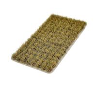 Fenteer Miniature Touffes D'Herbe Artificielles Touffe Bushy Maquette En Nylon pour Kit de Terrain Utilisable Scénarios de Jardin de Décoration de Modèle, Jaune