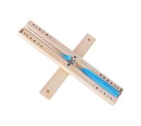 Fenteer Minuteur de Sable pour Sauna, 30 Minutes, Horloge En Verre pour La Cuisine, Bleu