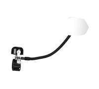Fenteer Miroir Rétroviseur Vélo Bell avec Support Réglable en Métal et Angle Rotatif Accessoire Compact pour Cycliste Adapté à Vélo Vélo Électrique Circulati, Droite