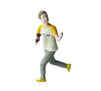 Fenteer Modèle Réduit de Miniature à L'échelle 1:64, Fait Main, En Résine, pour Maison de Poupée Ou Décoration de Bureau. Détails Artistiques, GarÇon