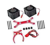 Fenteer Moteur 1717, Ventilateur de Refroidissement étanche pour RC, 15 000 Tr/min, Compatible avec 6S/8S, Rouge