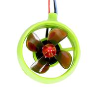 Fenteer Moteur de propulseur sous-marin DC12-24 V, équipement marin, modèle de navire, hélice sous-marine pour remorqueurs RC, pièces de rechange, Négatif