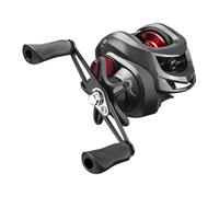 Fenteer Moulinet de Pêche Léger Conçu avec Drag 18LB Mécanique 7.2 1 Structure Nylon Métal Solide Adapté à La Pêche en Bateau et à La Plage Équipements, Utilisation de La Main Gauche