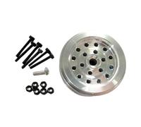 Fenteer Moyeu de roue de camion télécommandé, jante métallique, 1/16, modification, remplacement de pneu, jante profonde pour remorque d'escalade