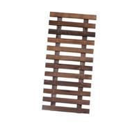 Fenteer Mur Porte-Plantes Support Mural en Bois Suspension Porte-Fleurs Étagère Verticale Pot de Fleurs Matériau Bois Convient pour Décoration Murale Salon Ba, Longueur 60cm