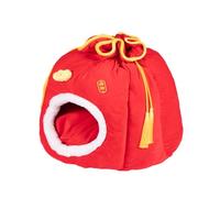 Fenteer Nid pour Chat, Maisonnette Auto-chauffante, Accessoires Mignons pour Animaux de Compagnie, Doux, Compact et Confortable