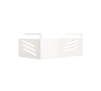 Fenteer Organisateur de Garde-robe Support de Rangement sous-étagère Acier Carbone Installation Facile Adapté à L'Organisation Maison Rangeme, 26 Cm X 23 Cm X 13.5