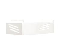 Fenteer Organisateur de Garde-robe Support de Rangement sous-étagère Acier Carbone Installation Facile Adapté à L'Organisation Maison Rangeme, 38 Cm X 23 Cm X 13.5