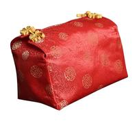 Fenteer Organisateur de Tissu pour Aliments et Cosmétiques, Idéal pour Comptoirs, Rouge