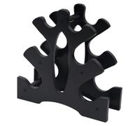 Fenteer Organisateur d'haltères Organisateur de Porte-haltères Organisation du Support de Rack à 3 Couches Support de Support pour haltères pour Exercice de