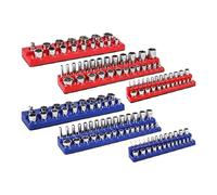 Fenteer Organiseur de Douilles Magnétique 6 Pièces, Robuste, pour Tiroirs à Outils,