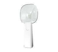 Fenteer Outil de Mesure pour Chiens et Chats avec Cuillère et Clip, Blanc