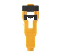 Fenteer Outil de Mortaisage pour Loquet de Porte avec Contourée Guide de Précision Poignée Ergonomique Matériau Résistant Adapté Aux Portes de 1-3/4" et, Jaune