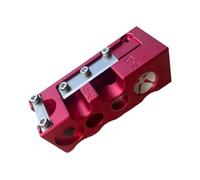 Fenteer Outil de Réparation pour Embout de Queue Kit de Façonnage de Pointe et Modeleur Professionnel 16 en 1 Portable Convenable pour Usage Quotidien, Rouge