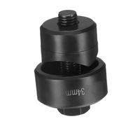 Fenteer Outil perforation pour tôle, perforateur robuste pour éviers en acier inoxydable, 34mm