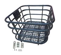 Fenteer Panier de Vélo en Fer à l'avant, Idéal pour Les Courses et Les Trajets Domicile-Travail en Extérieur.