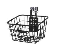 Fenteer Panier de Vélo pour Enfants Corbeille Avant Universelle pour Bicyclette et Tricycle en Métal Robuste avec Forte Capacité de Adapté pour Les So, L Hook Mount