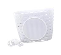 Fenteer Panier de Vélo pour Enfants Support de Avant pour Guidon de Bicyclette Léger et Résistant en Matériau PP pour Ajouter du Plaisir et des, Blanc