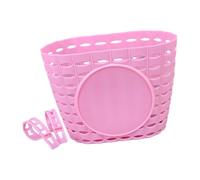 Fenteer Panier de Vélo pour Enfants Support de Avant pour Guidon de Bicyclette Léger et Résistant en Matériau PP pour Ajouter du Plaisir et des, Rose