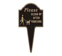 Fenteer Panneau « Nettoyer Les Déjections Canines » - Installation D’Un Panneau pour