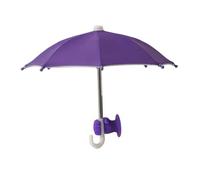 Fenteer Parapluie pour Téléphone Mini Pare-Soleil Support à Ventouse et Fixation Stable en Tissu Polyester Épais Adapté pour et Photographie, Violet