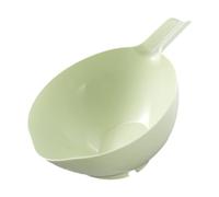 Fenteer Passoire à Riz Bol Laveur Égouttoir de Cuisine Panier de Lavage de Grande Capacité avec Trous de Filtration Approprié pour Laver Fruits et Légumes, Vert
