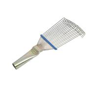 Fenteer Peigne pour Cheveux de Cheval Brosse à Poils Métallique Outil d'entretien Démêlant Solide Poignée Facile à Prendre pour Animaux Domestiques Ferme Toil, S