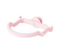 Fenteer Perchoir Perroquet Station Parrot Perch Stand Oiseau Jouet Cage Accessoires Exercices Griffes Surface Adhérente Matériau PP Adapté Aux Canaris Perruch, Rose