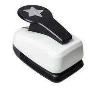 Fenteer Perforatrice à à Façonner Outil pour Bricolage Perforateur Manuel avec Levier Ergonomique Adapté pour Le Bureau et La Fabrication D'In, Étoile à Cinq Branches